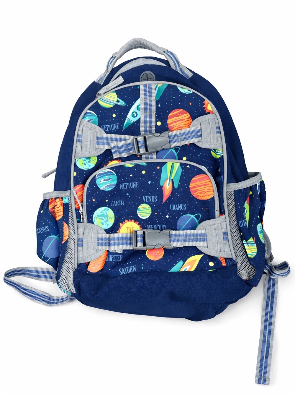 GUC// Pottery barn kids space glow in the dark back pack